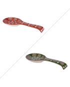 Lot de 2 reposes-cuillères Sullivan multicolores - 23x10x3cm