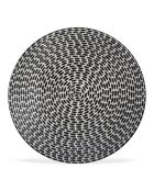 Terrassenspeiseteller schwarz - 27x27x3cm