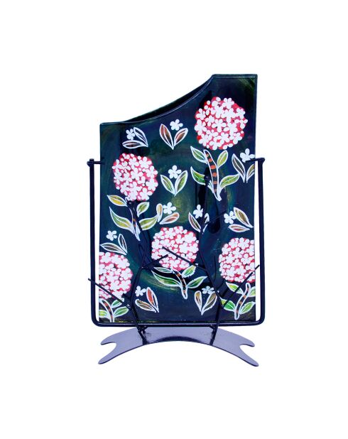 Jarrón biselado Cottage multicolor - 21 x 11 x 35 cm