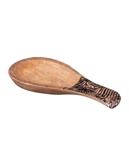 3 reposacucharas Phoenix marrones, 24 x 12 x 2 cm