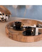 Coffret café Libra noir - 10x7x5cm