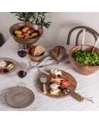 Coupelle Baija marron - 15x15x8cm