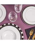 6 Assiettes à desserts Ardec multicolore - 21 × 21 × 2 cm