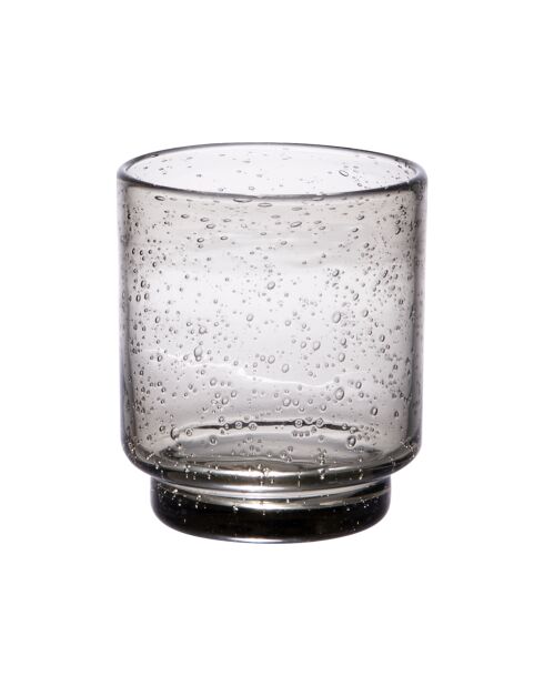 Set mit 6 grauen Kunstfersenbällen — 8 x 8 x 9 cm