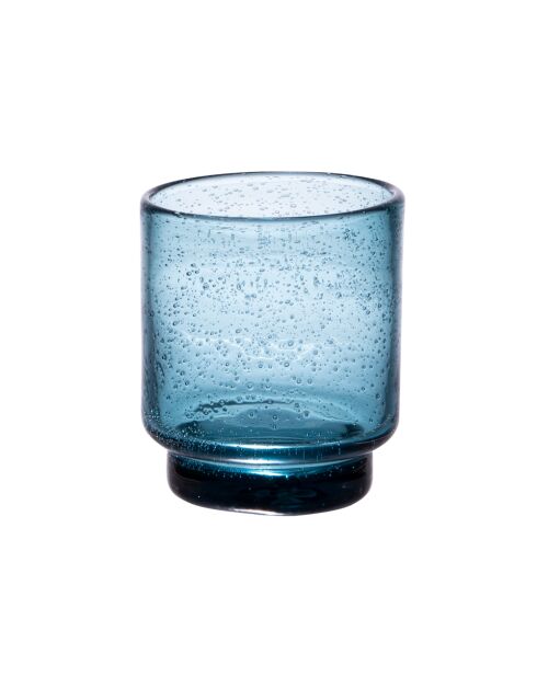 Set mit 6 blauen Kunstfersenkappen — 8 x 8 x 9 cm