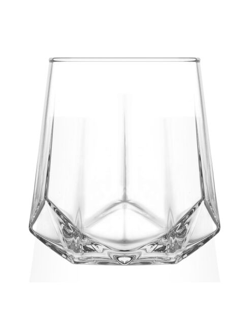 Taza Valeria transparente y cristal - 7,19x7,19x9,89cm