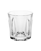 Victoria whiskyglas transparant en kristal - 9x9x9cm