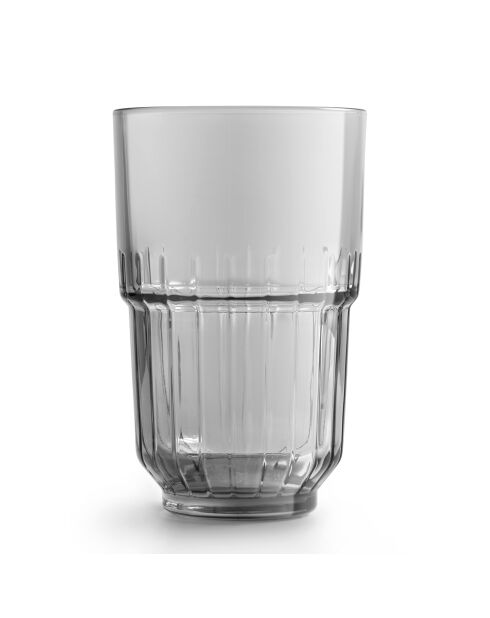 Bicchiere da bevanda Linq grigio - 8x8x13cm