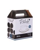 Coffret thé Pétale blanc - 12x8x6cm