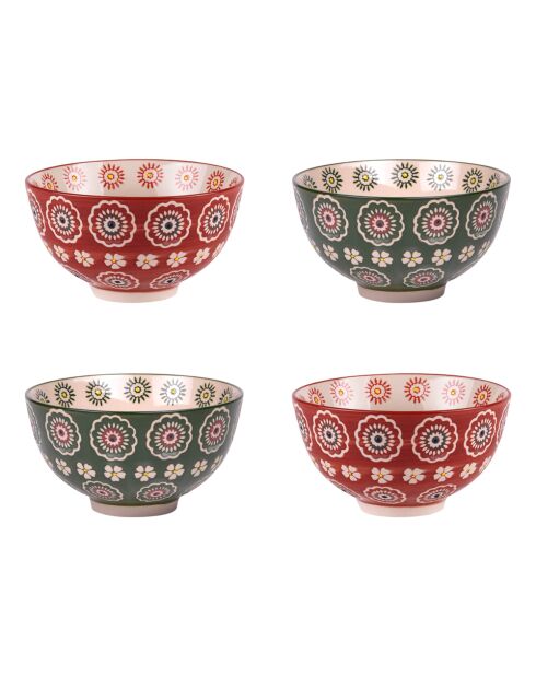 Set mit 4 mehrfarbigen Sullivan-Tassen — 11 x 11 x 7 cm