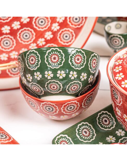 Set mit 4 mehrfarbigen Sullivan-Tassen — 11 x 11 x 7 cm