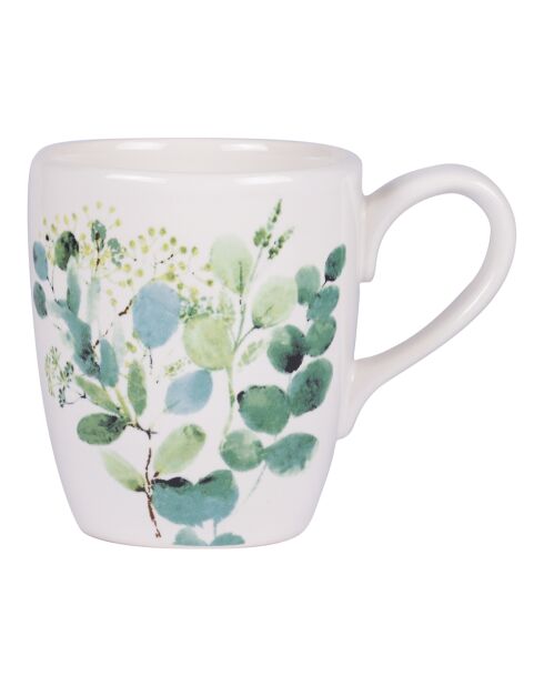 Taza verde Natura - 9 x 13 x 11 cm