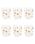 Set van 6 gouden bekers van Eleor - 6x6x8cm