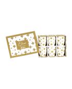 Set van 6 gouden bekers van Eleor - 6x6x8cm