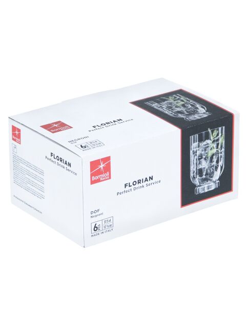 Copa de cóctel Bormioli Rocco Florian transparente y cristal - 7,8x7,8x11cm