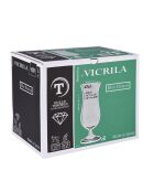 Blaues transparentes Hawaii-Glas und Kristall - 26X17X21cm