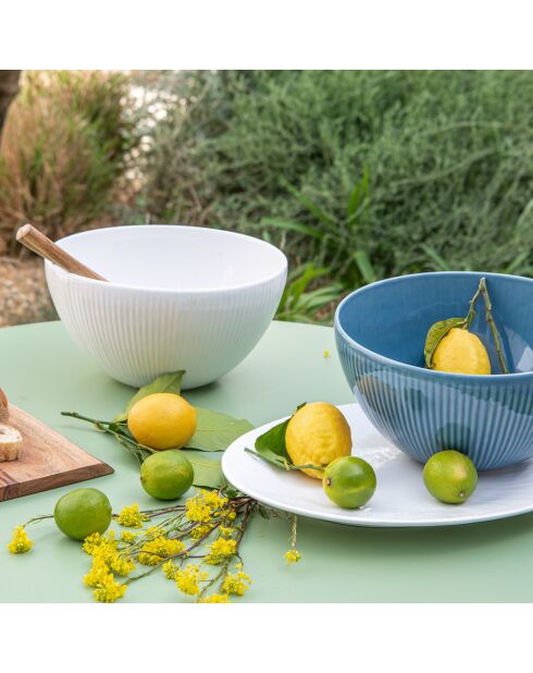 Saladier Bohem bleu - 29x29x15cm