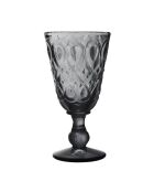 Copa de vino gris Lyonnais - 8,5x8,5x17 cm