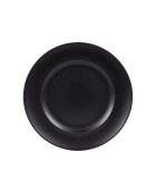 Néo schwarzer Dessertteller - 22x22x3cm