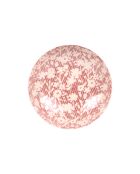 6 Assiettes calotte Léa rouge - 22x22x5cm