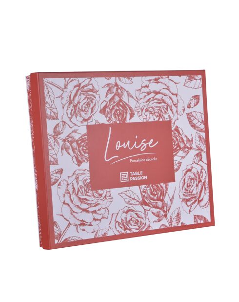 Coffret plat à tarte et pelle Louise - 31x31x3cm