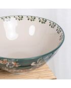 Saladier Faustine vert - 23x23x10cm