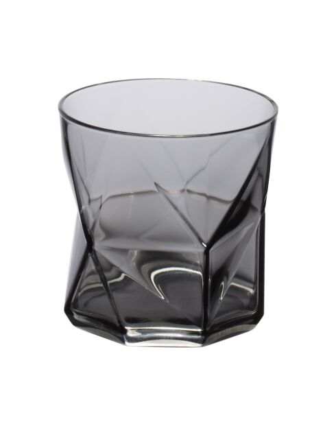 Taza de whisky Cassiopea gris - 8,5x9cm