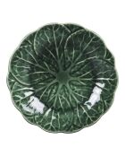 6 Assiettes à desserts Potager verte - 20x20x4cm