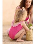 Bañador de una pieza Alba fucsia