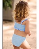 Traje de baño de dos piezas azul turquesa Emma