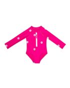 Traje UV rosa fucsia para niños Leo