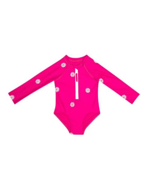 Traje UV rosa fucsia para niños Leo