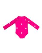 Traje UV rosa fucsia para niños Leo