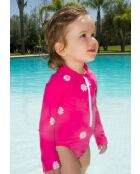 Traje UV rosa fucsia para niños Leo