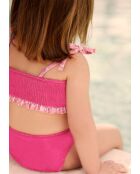 Bañador Emma fucsia de dos piezas