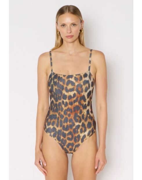 Maillot de bain une pièce Nouméa léopard