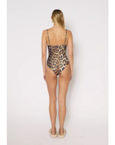 Maillot de bain une pièce Nouméa léopard