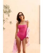 Maillot de bain une pièce Ilona fuschia