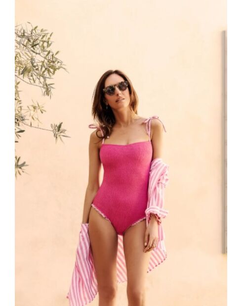 Maillot de bain une pièce Ilona fuschia