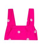 Haut de maillot de bain Marine rose fuschia