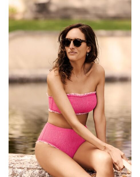 Maillot de bain deux pièces Pomme fuschia