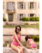 Maillot de bain deux pièces Pomme fuschia