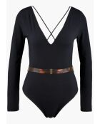 Body manches longues noir