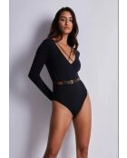 Body manches longues noir