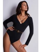 Body manches longues noir