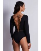 Body manches longues noir