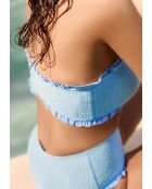 Maillot de bain deux pièces Pomme bleu turquoise