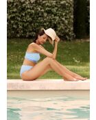 Maillot de bain deux pièces Pomme bleu turquoise