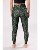Legging Vanille léopard kaki