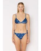 Bas de maillot de bain serena bandana bleu